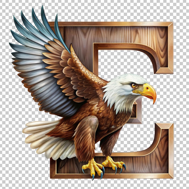 PSD la letra e es para águila.