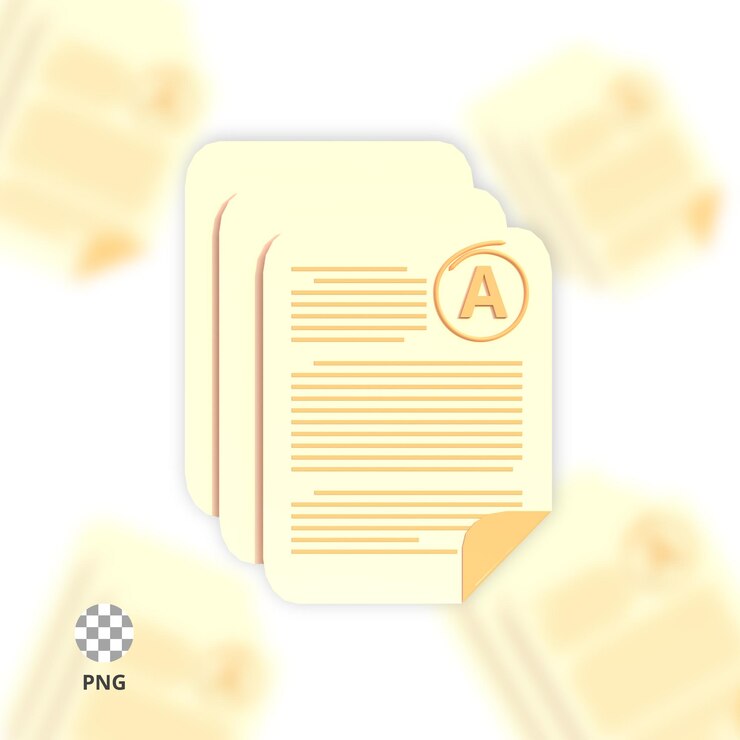 PSD letra ícone 3d