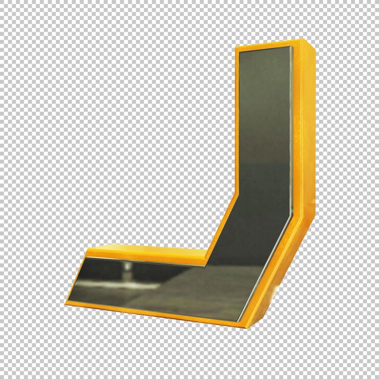 PSD letra j renderização em 3d