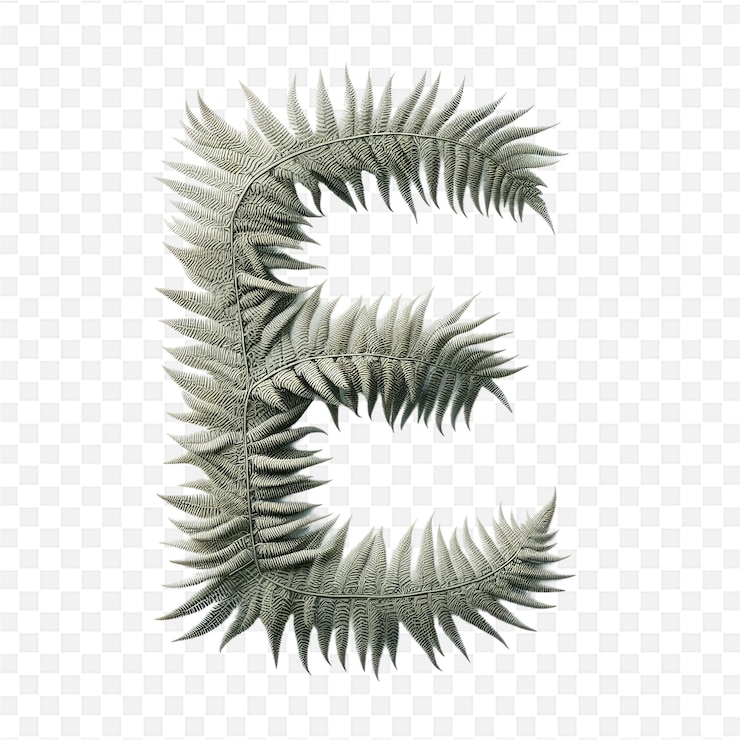 PSD letras 3d en un fondo transparente