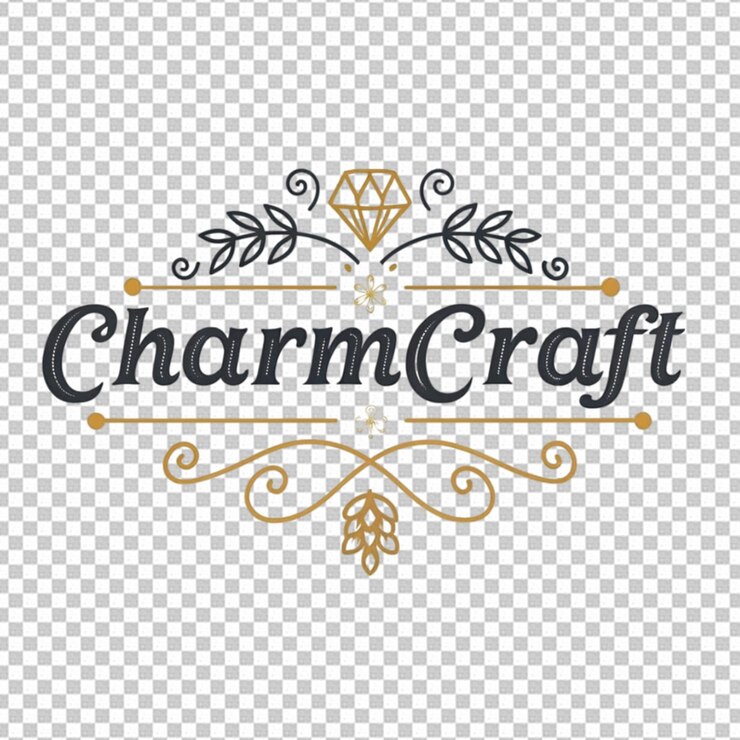 PSD letras de artesanato de charme