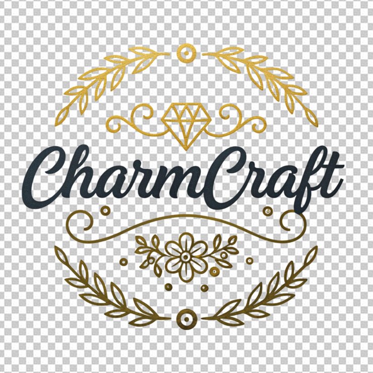 PSD letras de artesanato de charme