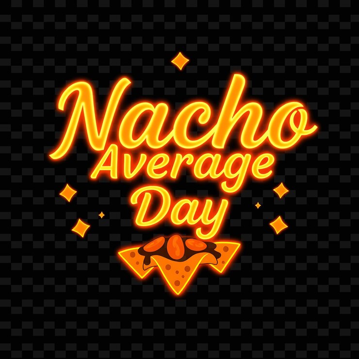 PSD un letrero para un día de taco con una imagen de una pizza