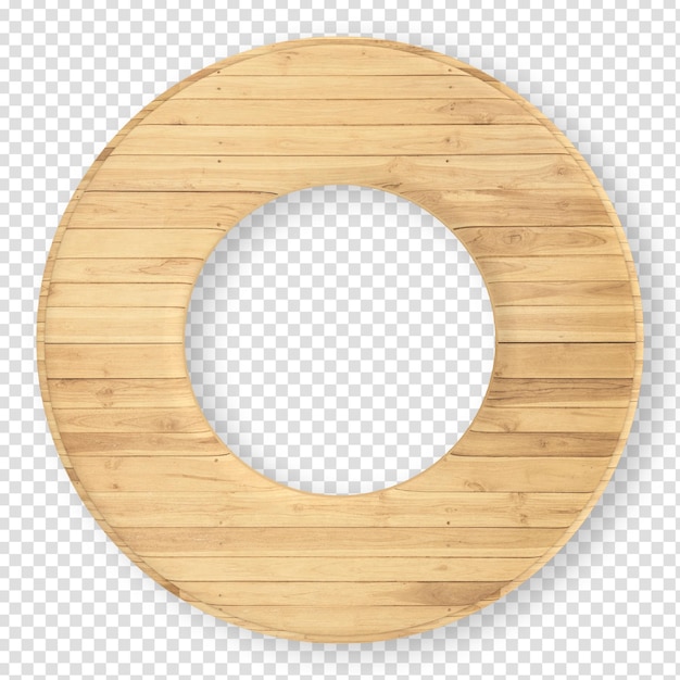 PSD letrero de madera 3d render