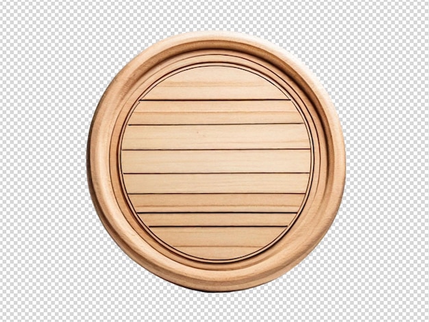 PSD un letrero de madera en blanco png transparente