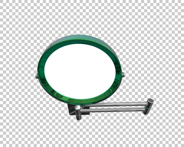 El letrero de la tienda aislado en un fondo transparente Ilustración de renderización 3D