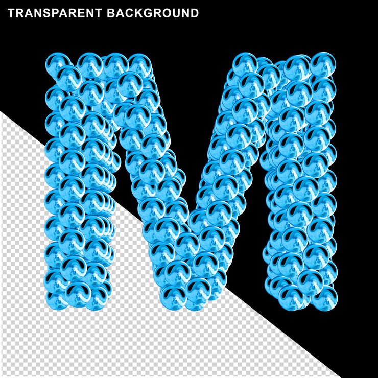 PSD letter m