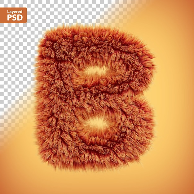 Lettera 3d soffice