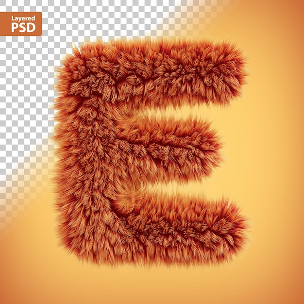 Lettera 3d soffice