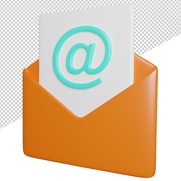 Lettera di messaggio di posta elettronica