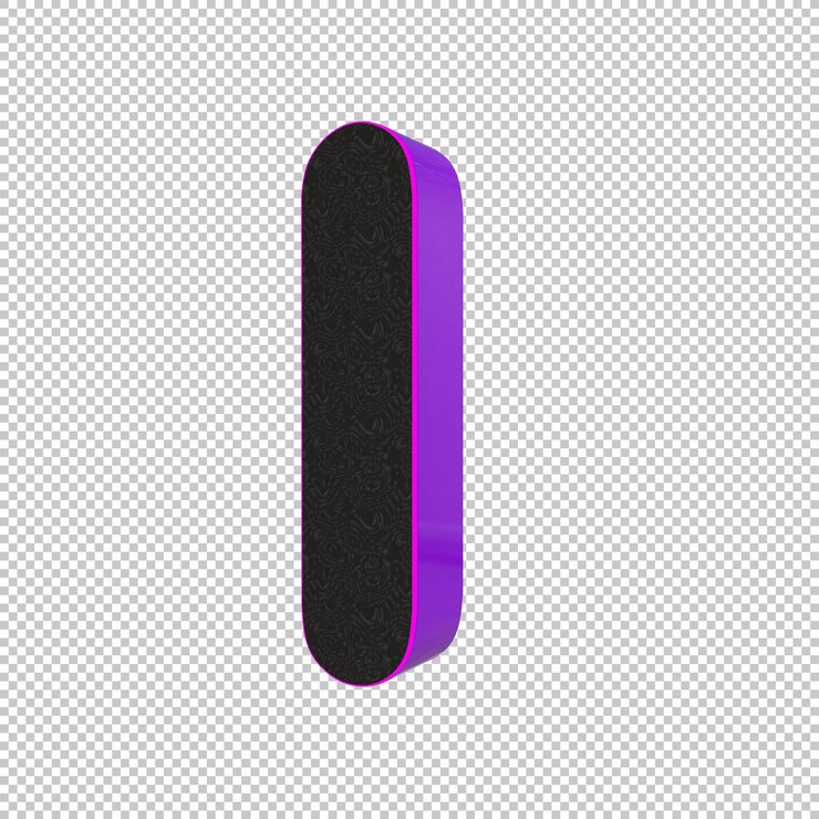 Lettera I 3d Render