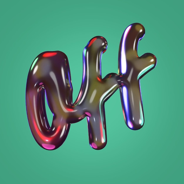 Lettere 3d