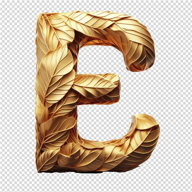 Lettres 3d Isolées Sur Une Toile Png Transparente