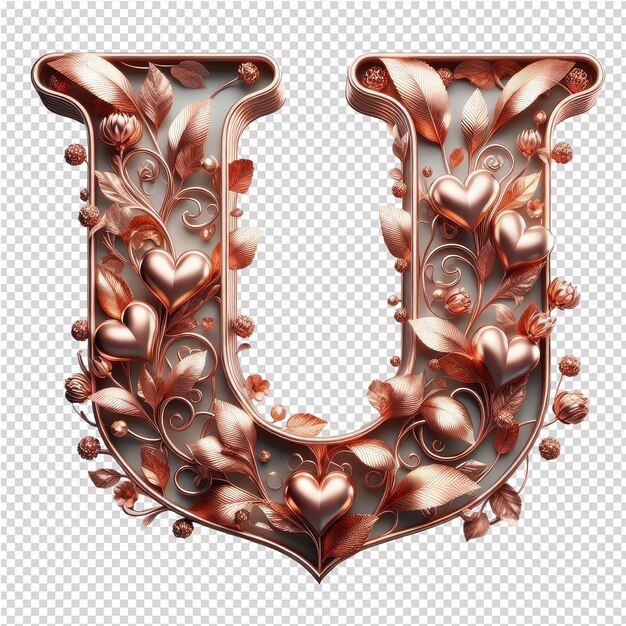 Lettres 3d Isolées Sur Une Toile Png Transparente