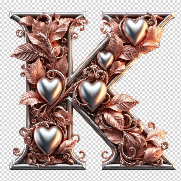 Lettres 3d Isolées Sur Une Toile Png Transparente