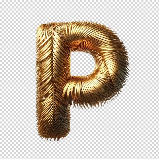 Lettres 3d Isolées Sur Une Toile Png Transparente