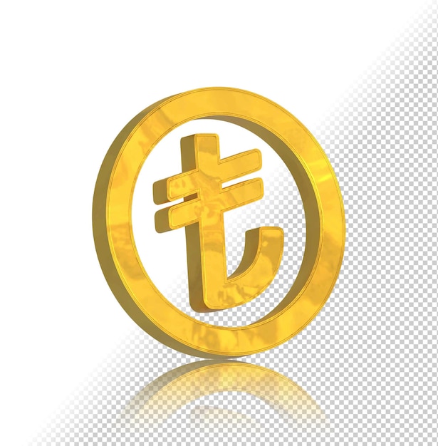 Libra esterlina icono 3d