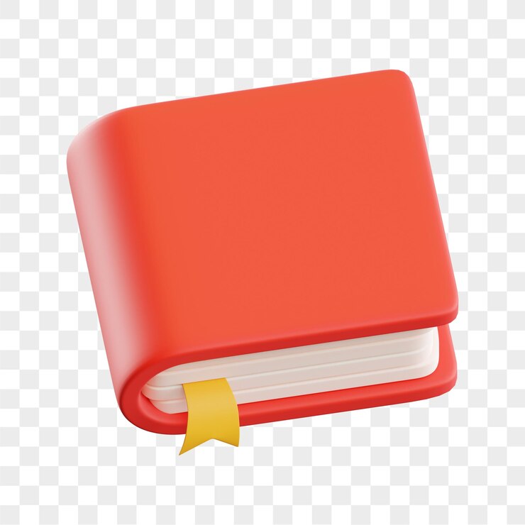 PSD libro 3d illustrazione