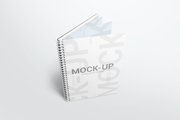 Libro a spirale Mockup PSD