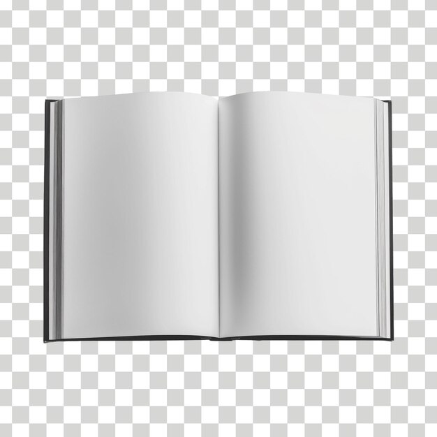 Libro con sfondo trasparente