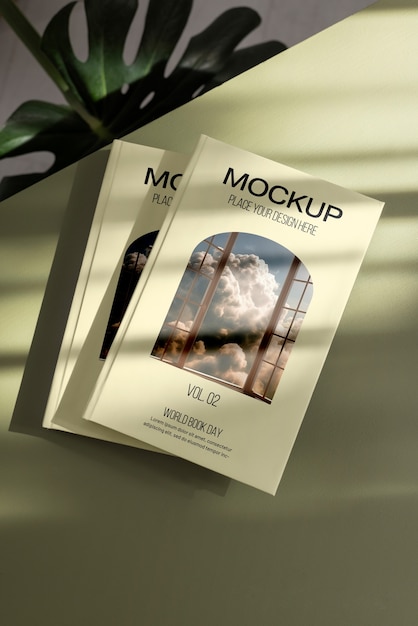 Libro con maqueta de sombras