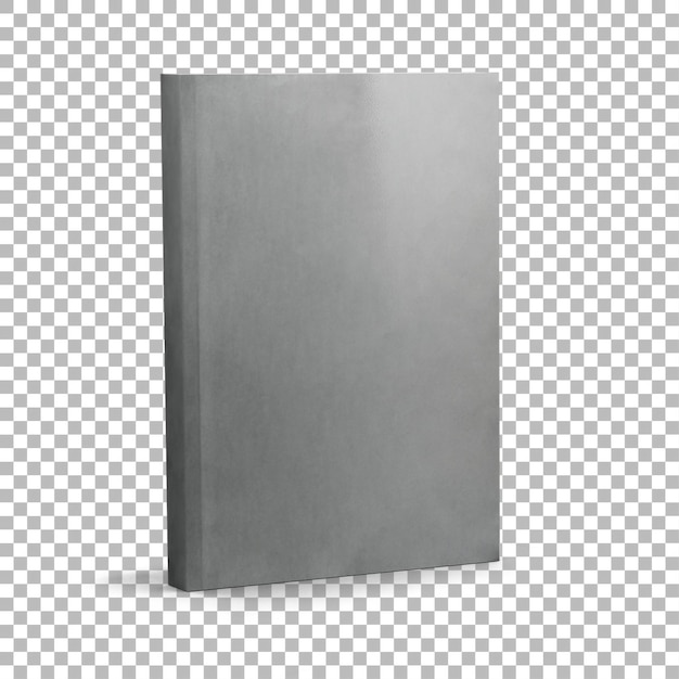Un libro o cuaderno metálico elegante con un diseño minimalista adecuado para notas o bocetos