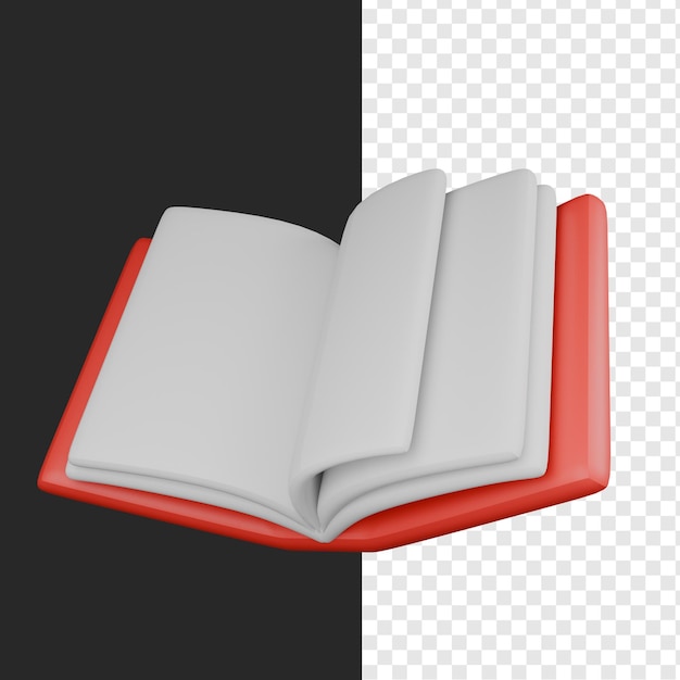 Libro rosso 3d