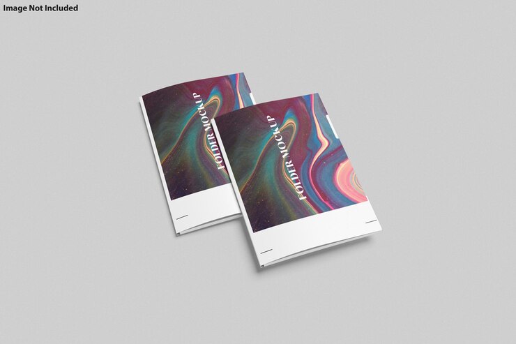 PSD un libro con el título el título en la portada
