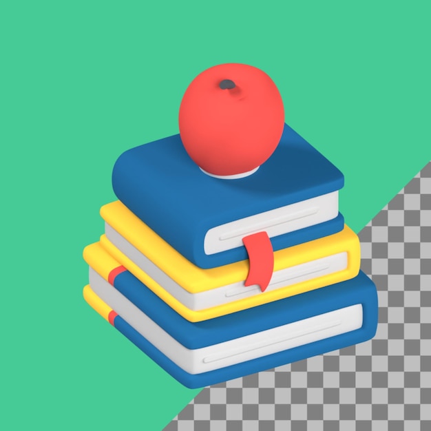 Libros de dibujos animados 3D con Apple