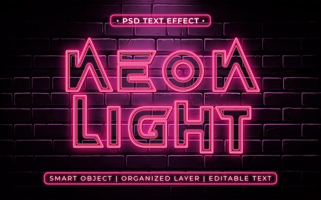 Licht-Noe-Text-Effekt