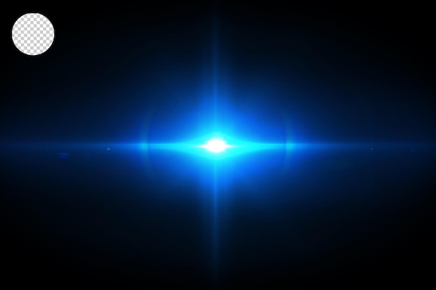 Lichteffekte glühendes Licht isoliert auf transparentem Hintergrund