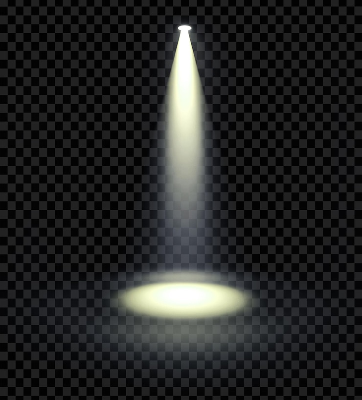 PSD lichtstrahl-effekt-spotlichtbeleuchtung png