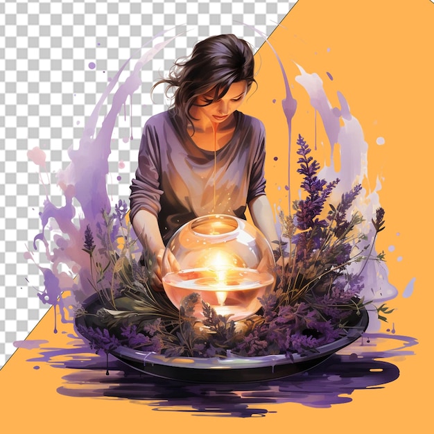 PSD liebe natur png illustration