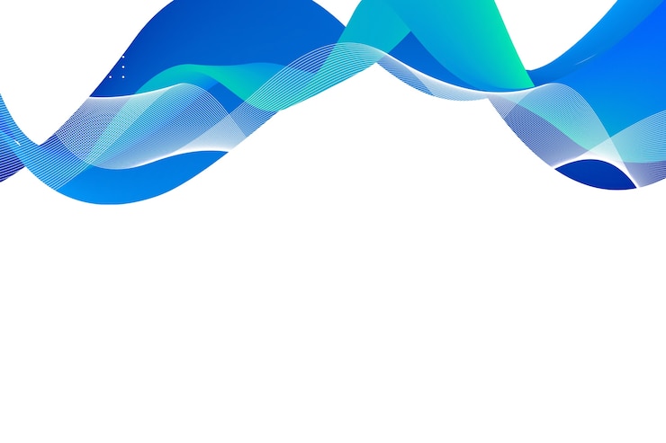 PSD light lines border isolated