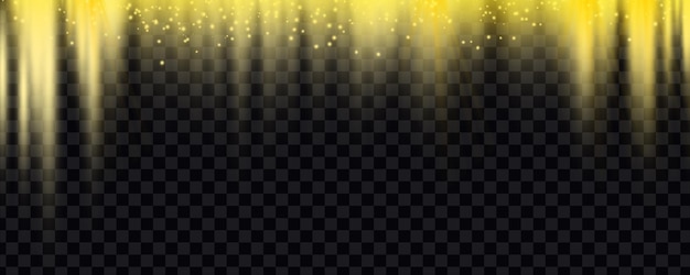 lignes d'éclairage verticales lumineuses avec des étincelles