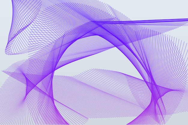 lignes violettes sur un fond blanc