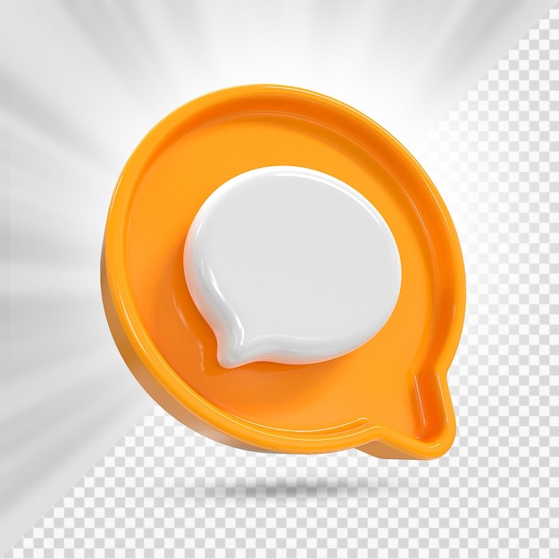 Like Share Love Kommentarsymbol 3D Render