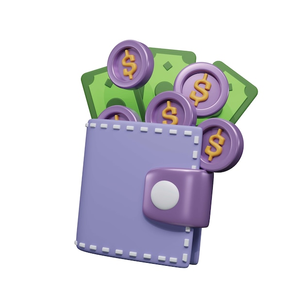 Lila 3D-Online-Shop-Symbol