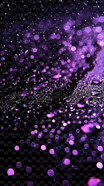 PSD lila und lila wasser mit lila glitzer und lila glitter im hintergrund