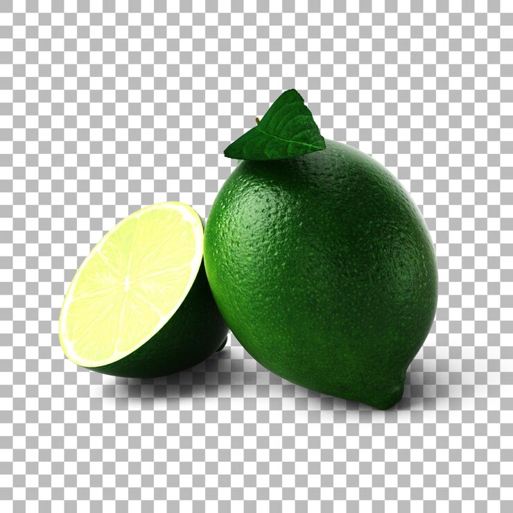 PSD lima o limón fresco para sus proyectos de diseño de activos