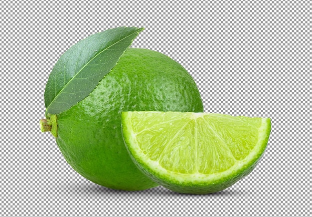 Limetten isoliertxA