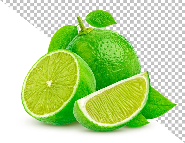 Limettenfrucht isoliert