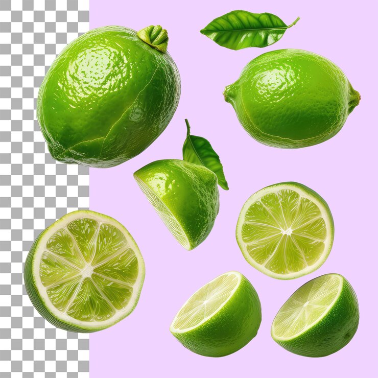 PSD limón fresco png