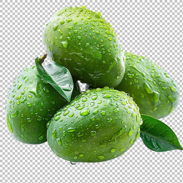 PSD limón con rebanada y hojas
