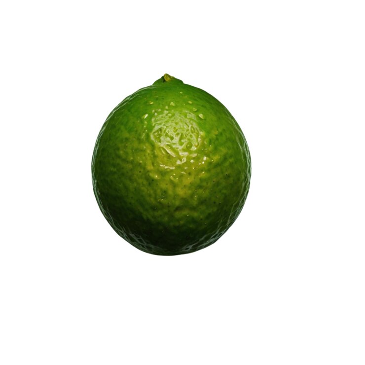 PSD limones maduros sobre un fondo gris