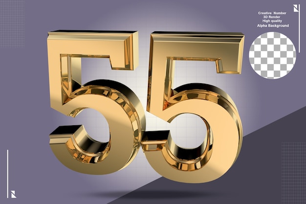Limpiar oro 3d numero 55