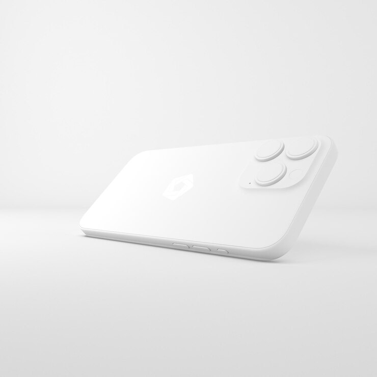 PSD limpie la maqueta del teléfono 15 pro