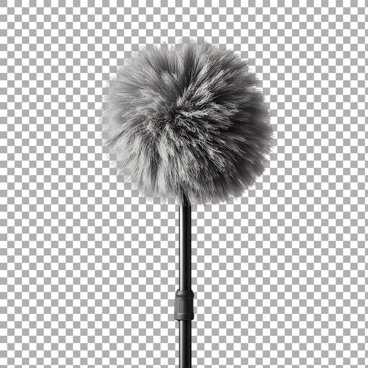 PSD limpieza de polvo de microfibras de png contra un fondo transparente para soluciones de limpieza proyectos de diseño de equipos de cuidado del hogar o limpieza