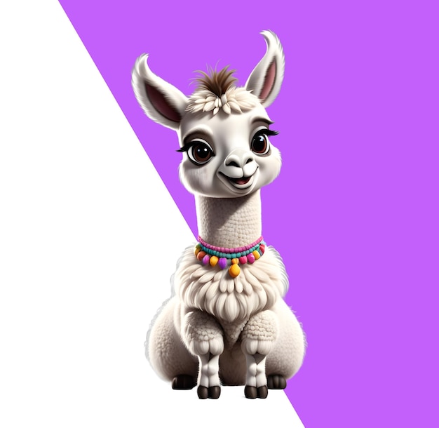 PSD linda llama 3d