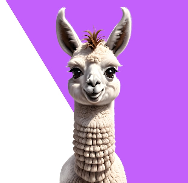 PSD linda llama 3d